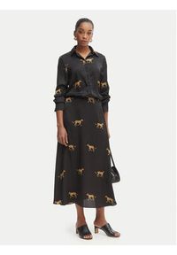 LOLA CASADEMUNT Spódnica maxi LS2608008 Czarny Regular Fit. Kolor: czarny. Materiał: syntetyk #5