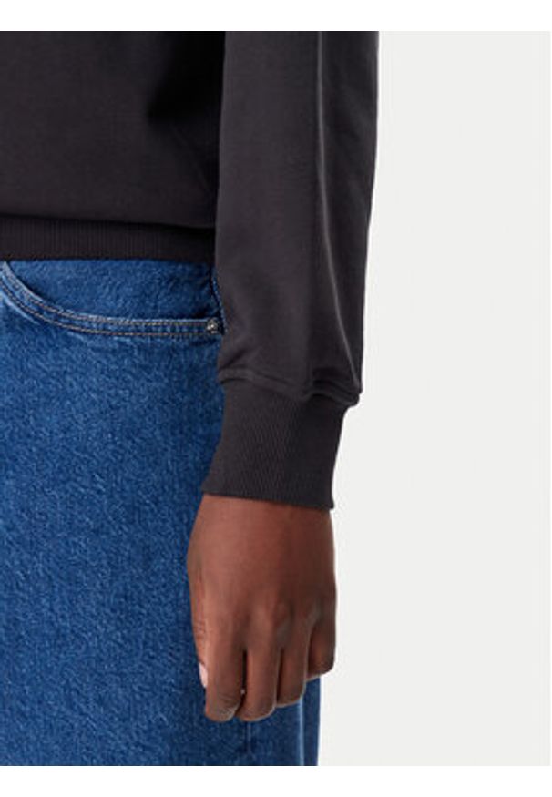 Calvin Klein Jeans Bluza Varsity J20J225579 Czarny Regular Fit. Kolor: czarny. Materiał: bawełna