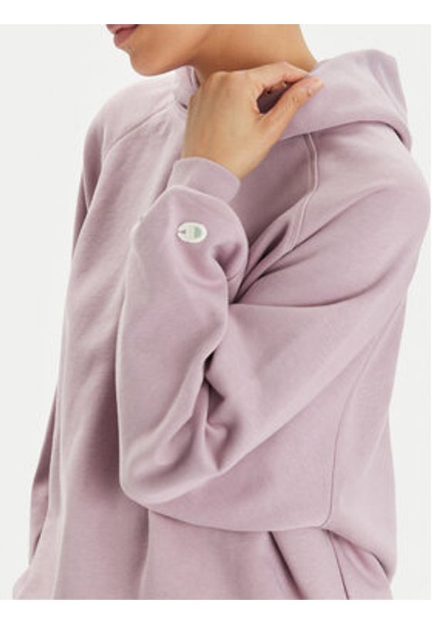 Champion Bluza E10001 Fioletowy Relaxed Fit. Kolor: fioletowy. Materiał: bawełna