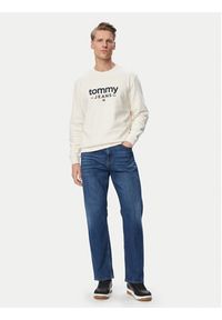 Tommy Jeans Bluza Graphic DM0DM23392 Biały Regular Fit. Kolor: biały. Materiał: bawełna #3
