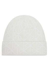 Calvin Klein Czapka LV04D8050G Kremowy. Kolor: kremowy. Materiał: wiskoza #1