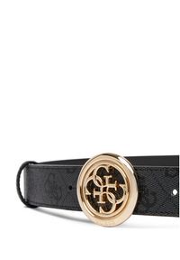 Guess Pasek Damski BW9357 P6230 Czarny. Kolor: czarny. Materiał: skóra #2