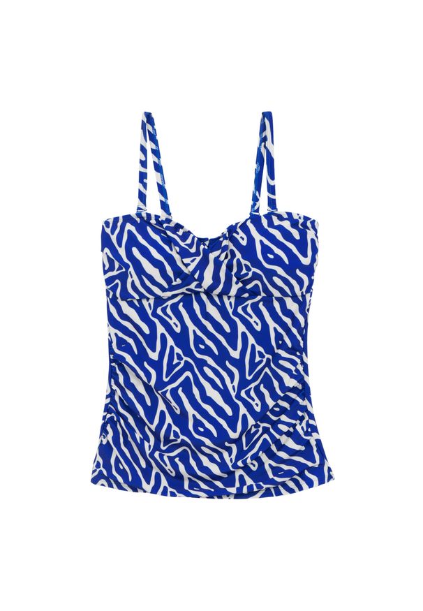 Regatta - Top Tankini Damskie Aceana III Abstract. Kolor: niebieski