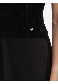 BOSS Sukienka koktajlowa C_Ficella 50559806 Czarny A-Line Fit. Kolor: czarny. Materiał: wiskoza. Styl: wizytowy #2