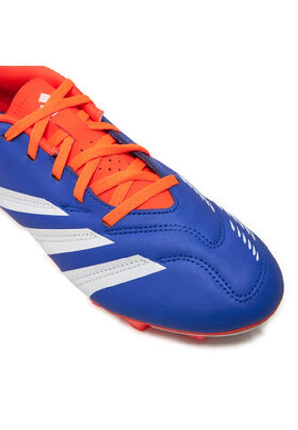 Adidas - adidas Buty do piłki nożnej Predator Club Fxg IF6344 Granatowy. Kolor: niebieski. Materiał: skóra