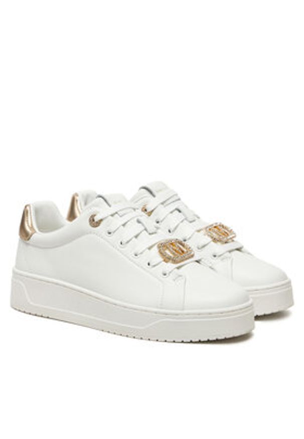 Guess Sneakersy 5RGZ17 7288A Biały. Kolor: biały. Materiał: skóra