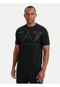 EA7 Emporio Armani T-Shirt 7M002200 AF27188 MC334 Czarny Regular Fit. Kolor: czarny. Materiał: bawełna #1