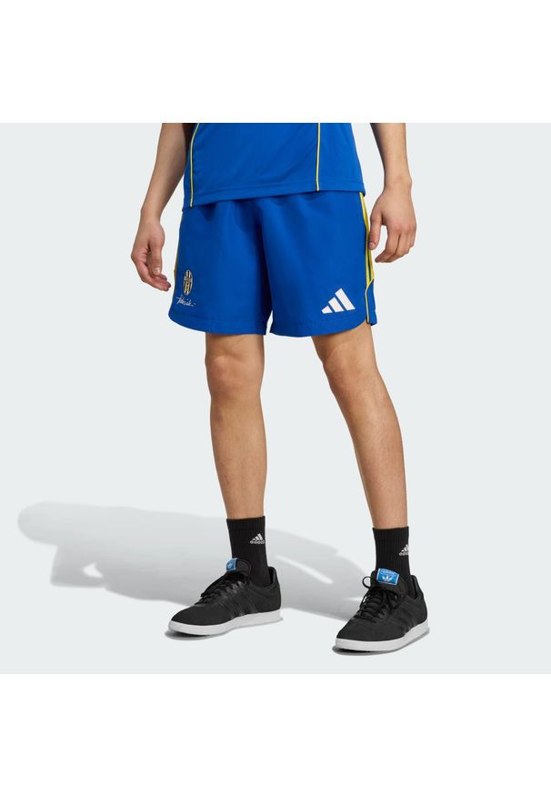 Adidas - Szorty Juventus Vialli Pack. Kolor: niebieski. Sport: fitness