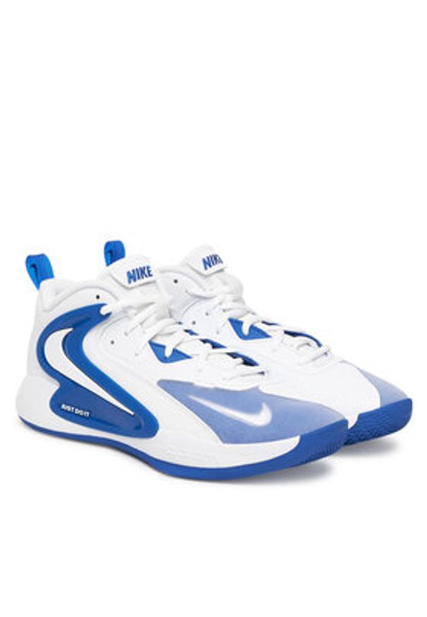 Nike Buty halowe Zom Hyperset 2 FQ7070 108 Biały. Kolor: biały. Materiał: materiał