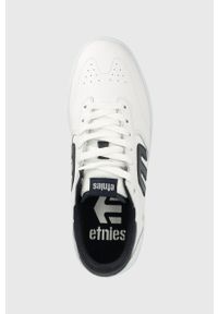 Etnies sneakersy skórzane męskie kolor biały. Nosek buta: okrągły. Zapięcie: sznurówki. Kolor: biały. Materiał: skóra #3