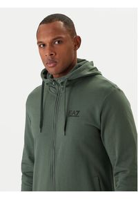EA7 Emporio Armani Bluza 8NPM33 PJVRZ Zielony Regular Fit. Kolor: zielony. Materiał: bawełna #3