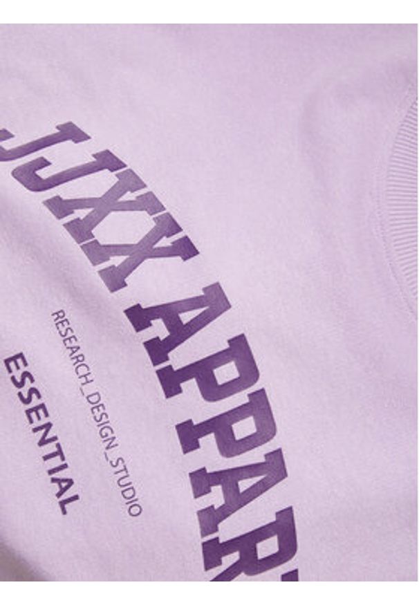JJXX Bluza Riley 12248650 Fioletowy Regular Fit. Kolor: fioletowy. Materiał: syntetyk, bawełna
