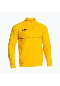 Bluza do biegania męska Joma Record III Full Zip. Kolor: żółty