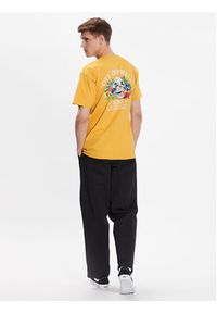 Vans T-Shirt Ground Up VN0006DF Żółty Regular Fit. Kolor: żółty. Materiał: bawełna #4