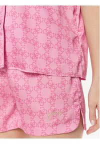 Guess Piżama O4GX03 WFTE2 Różowy Regular Fit. Kolor: różowy. Materiał: syntetyk #3