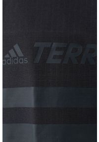 adidas Performance kurtka outdoorowa Xploric kolor zielony. Kolor: zielony. Materiał: tkanina, poliester, materiał. Wzór: ze splotem #3