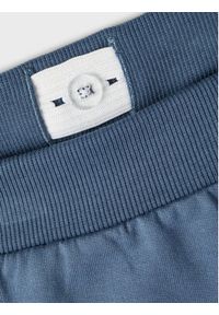 Name it - NAME IT Spodnie dresowe 13219370 Niebieski Regular Fit. Kolor: niebieski. Materiał: bawełna, syntetyk #3