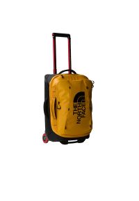 Walizka The North Face Base Camp Rolling Thunder 22" 0A87GB4WP1 - żółta. Kolor: żółty. Materiał: materiał, poliester