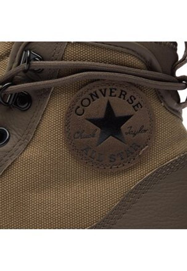Converse Trampki Chuck Taylor All Star All Terrain A04474C Beżowy. Kolor: beżowy. Materiał: skóra
