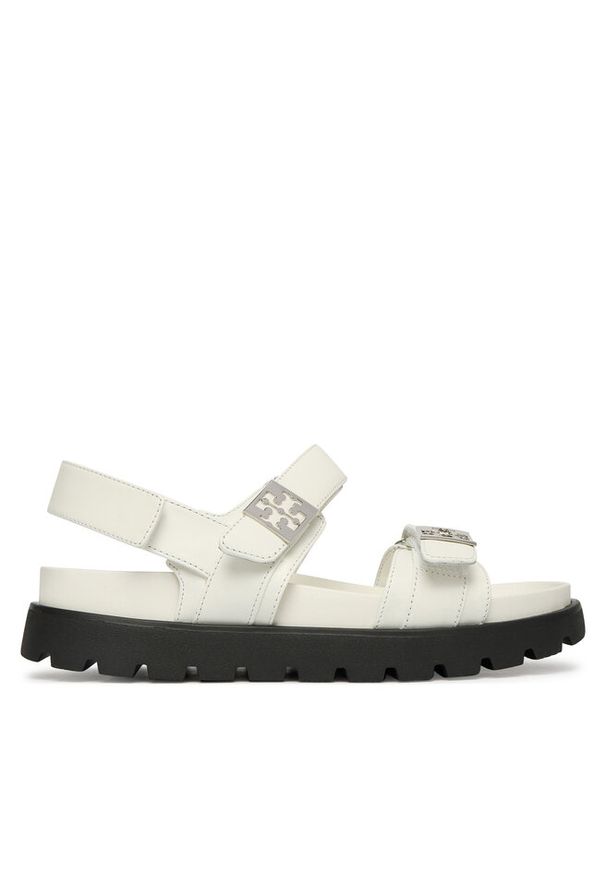 Sandały Tory Burch. Kolor: biały. Styl: sportowy