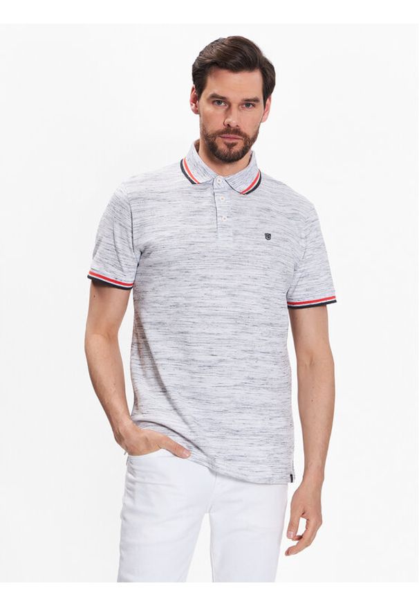 INDICODE Polo Conley 40-317 Szary Regular Fit. Typ kołnierza: polo. Kolor: szary. Materiał: bawełna
