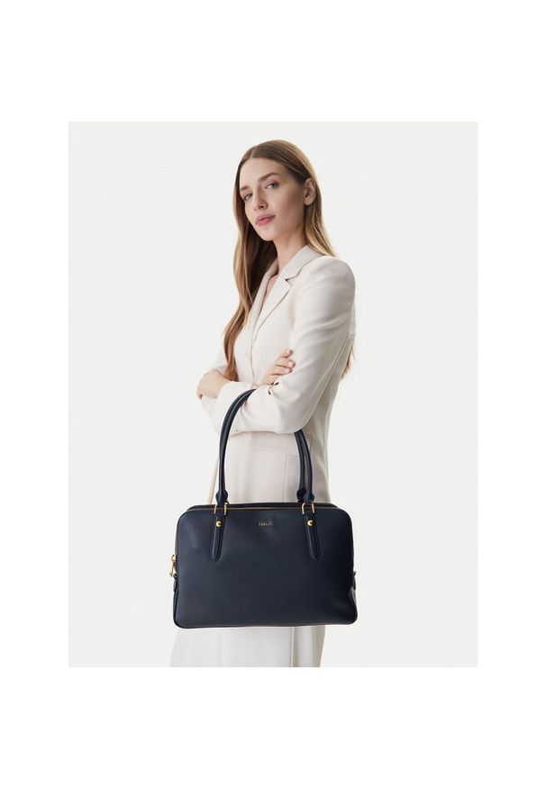Torebka Furla. Kolor: niebieski