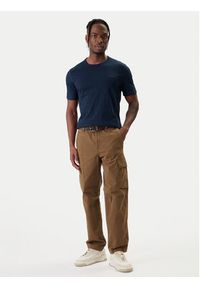 BOSS T-Shirt Tegood 50508243 Granatowy Regular Fit. Kolor: niebieski. Materiał: bawełna #5