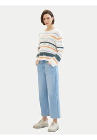 Tom Tailor Sweter 1040352 Kolorowy Loose Fit. Materiał: bawełna. Wzór: kolorowy #4