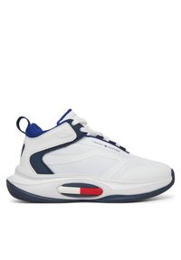TOMMY HILFIGER - Sneakersy Tommy Hilfiger. Kolor: biały
