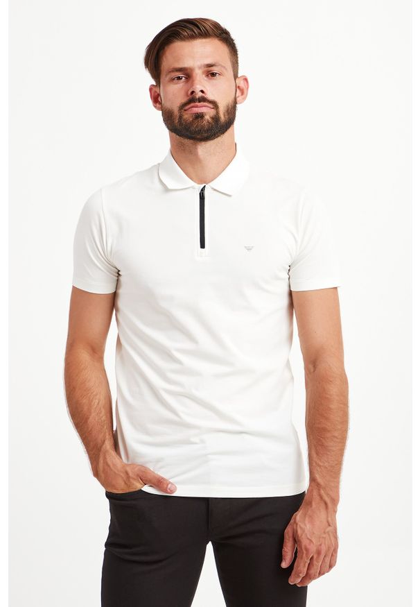 Koszulka polo Emporio Armani sportowa, polo, z nadrukiem