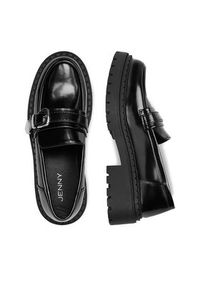 Jenny - JENNY Loafersy CEO-HY5389S-10 Czarny. Kolor: czarny. Materiał: syntetyk, materiał