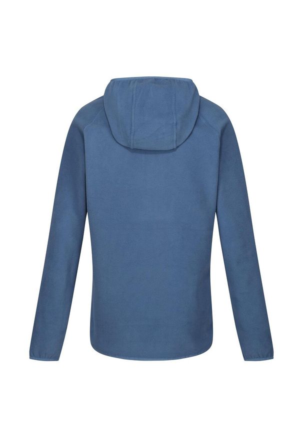 Regatta - Bluza Z Kapturem Damska Mikropolar Suwak Do Połowy Warriewood. Typ kołnierza: kaptur. Kolor: fioletowy, niebieski. Styl: sportowy. Sport: turystyka piesza