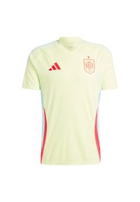 Adidas - Koszulka Spain 24 Away. Kolor: wielokolorowy, niebieski, zielony. Materiał: materiał