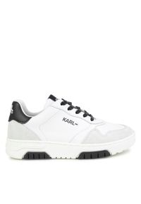 Karl Lagerfeld Kids Sneakersy Z29071 S Biały. Kolor: biały