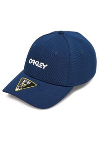 Oakley Czapka 6 Panel Stretch Metallic 912209-6Le. Kolor: niebieski
