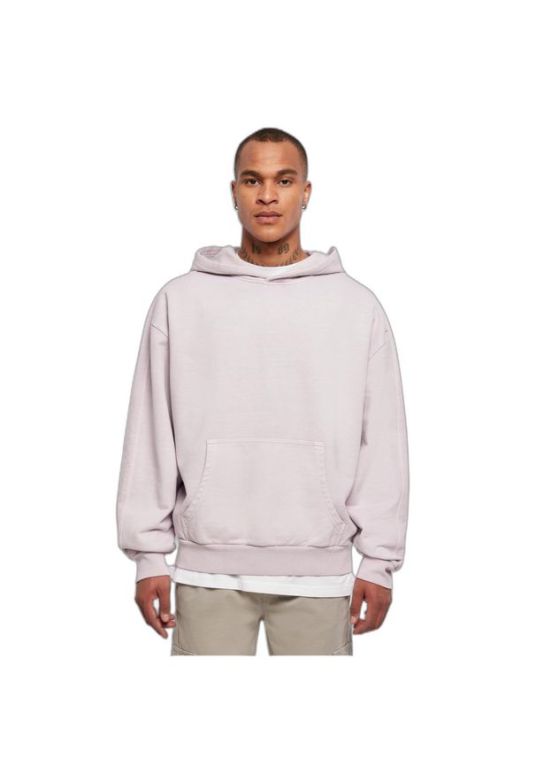 Gruba bluza z kapturem z materiału frotte Urban Classics. Typ kołnierza: kaptur. Kolor: biały. Materiał: materiał