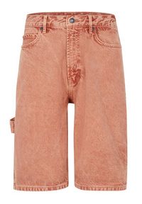 Hugo Szorty jeansowe 50489893 Pomarańczowy Regular Fit. Kolor: pomarańczowy. Materiał: jeans #5