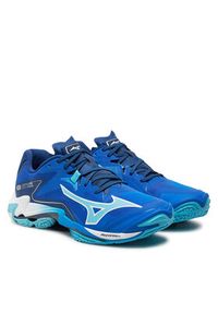 Mizuno Buty halowe Wave Lightning Z8 V1GA2400 Niebieski. Kolor: niebieski. Materiał: materiał. Model: Mizuno Wave