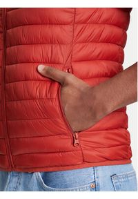 United Colors of Benetton - United Colors Of Benetton Kamizelka 2TWDUJ00P Czerwony Regular Fit. Kolor: czerwony. Materiał: syntetyk #5