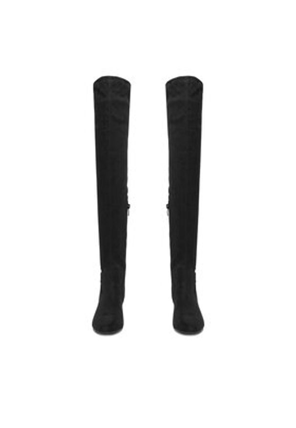 DeeZee Kozaki HX19021-21 Czarny. Kolor: czarny. Materiał: materiał