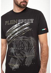 Plein Sport - T-shirt męski PLEIN SPORT. Styl: sportowy #3
