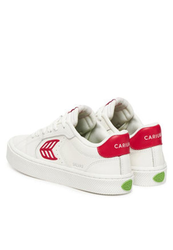 CARIUMA Sneakersy Salvas 411301W82W080 Biały. Kolor: biały. Materiał: skóra