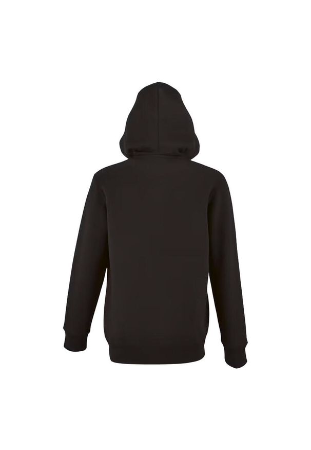 SOL'S - Bluza Dziecięca Stone Z Pełnym Zamkiem Błyskawicznym. Kolor: czarny