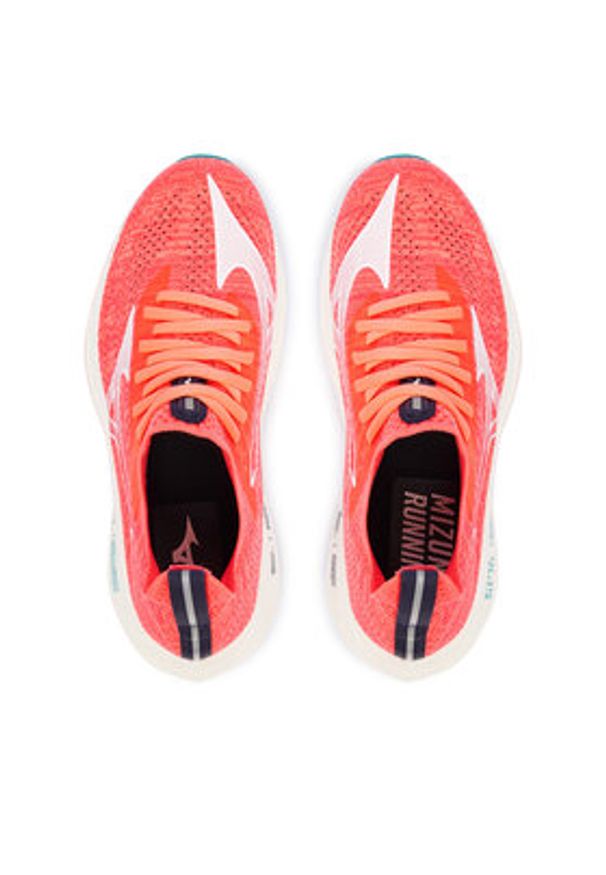 Mizuno Buty do biegania Neo Zen J1GD2586 Koralowy. Kolor: pomarańczowy. Materiał: materiał