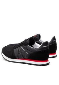 Armani Exchange Sneakersy XUX017 XCC68 00002 Czarny. Kolor: czarny. Materiał: materiał #4