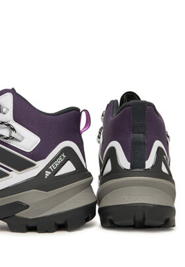 Adidas - adidas Trekkingi Terrex Skychaser Mid GORE-TEX JQ9928 Fioletowy. Kolor: fioletowy. Materiał: materiał