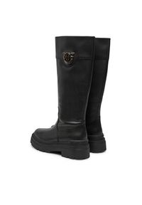 Pinko - PINKO Kozaki Mia 05 SD0151 P001 Czarny. Kolor: czarny. Materiał: skóra #3