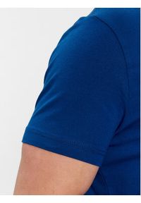 TOMMY HILFIGER - Tommy Hilfiger T-Shirt Stretch Slim Fit Tee MW0MW10800 Niebieski Slim Fit. Kolor: niebieski. Materiał: bawełna #2