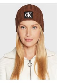 Czapka Calvin Klein Jeans. Kolor: brązowy #1