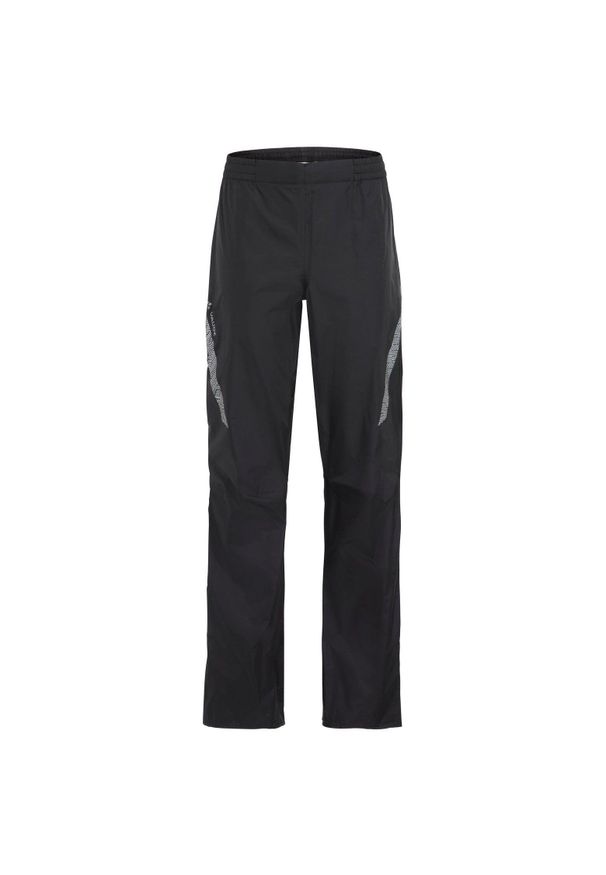 Vaude - Spodnie przeciwdeszczowe damskie VAUDE Luminum Perf.II. Kolor: czarny. Długość: długie